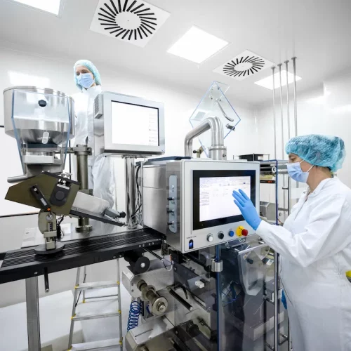 Clean room in pharmaceutical company